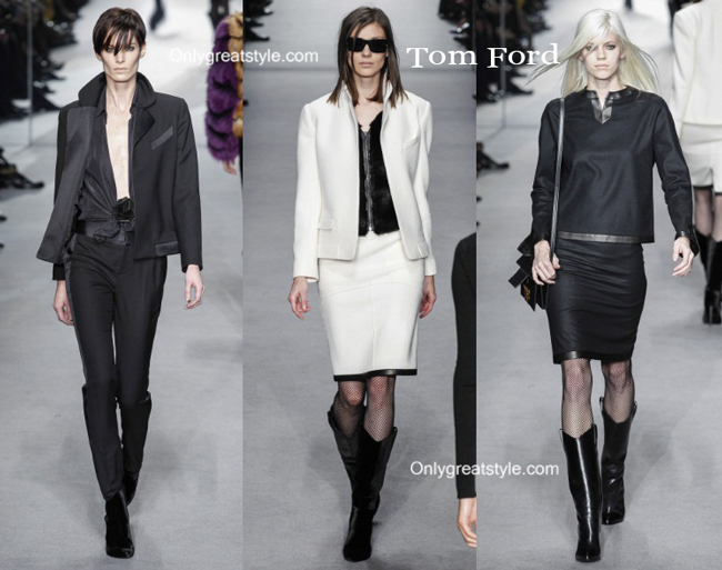 Tom Ford fall winter 2014 2015 womenswear fashion