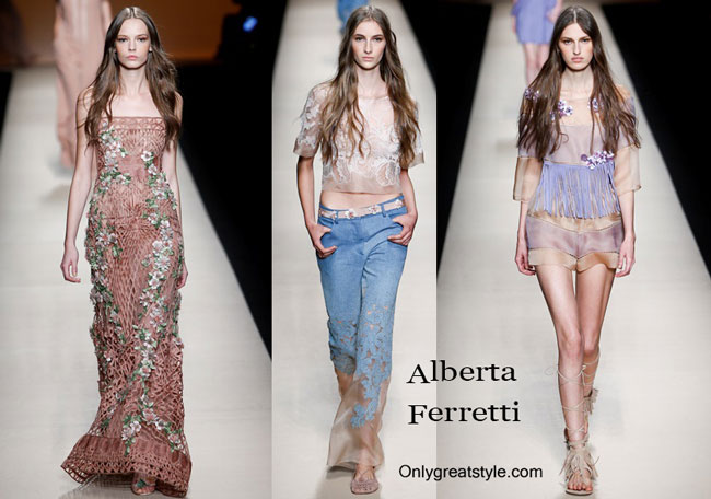 Alberta Ferretti spring summer 2015 womenswear fashion