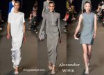 Alexander Wang fashion clothing spring summer 2015