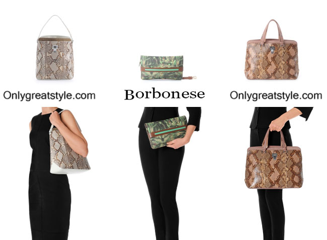 Borbonese bags spring summer 2015 womenswear handbags