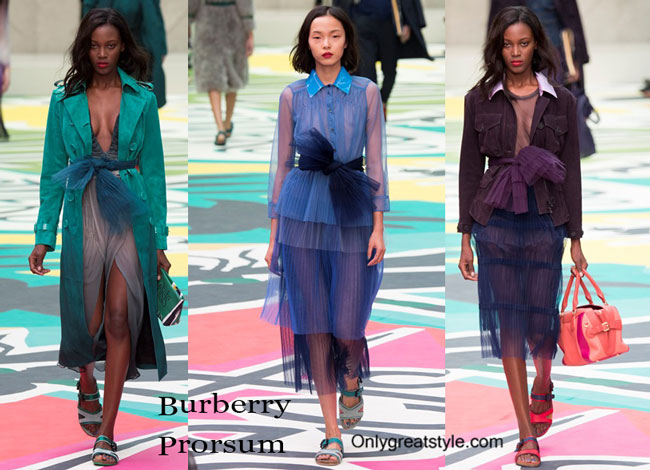 Burberry Prorsum spring summer 2015 womenswear fashion clothing