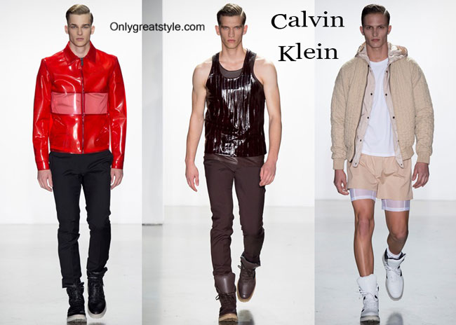 Calvin Klein spring summer 2015 menswear fashion clothing