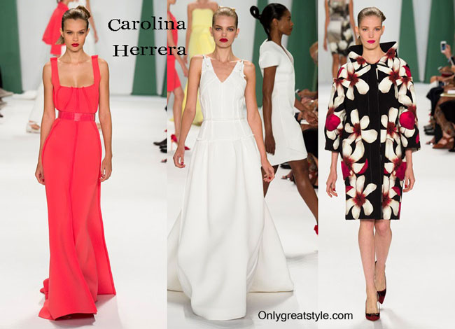 Carolina Herrera spring summer 2015 womenswear fashion clothing