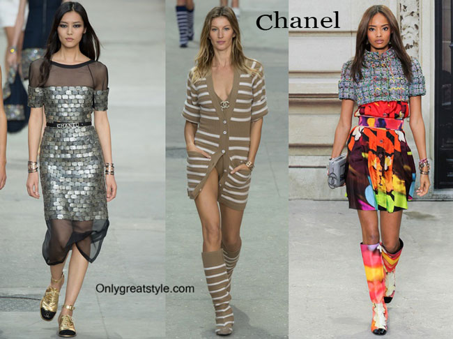 Chanel spring summer 2015 womenswear fashion clothing