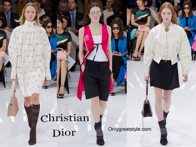 Christian Dior spring summer 2015 womenswear fashion clothing