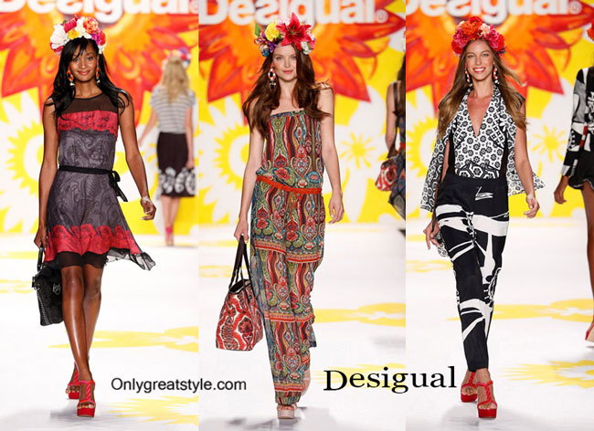 Desigual spring summer 2015 womenswear fashion clothing