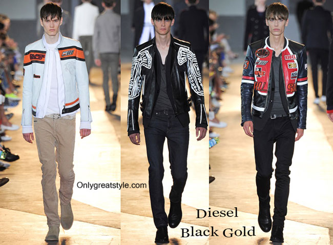 Diesel Black Gold spring summer 2015 menswear fashion clothing