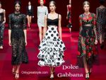 Dolce Gabbana fashion clothing spring summer 2015