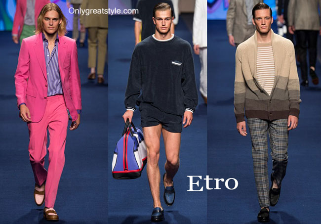 Etro spring summer 2015 menswear fashion clothing