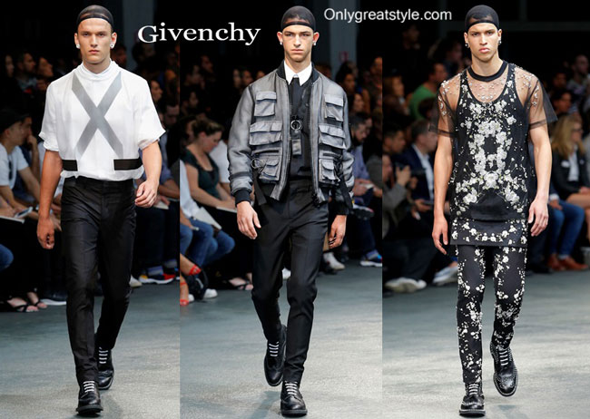 Givenchy spring summer 2015 menswear fashion clothing
