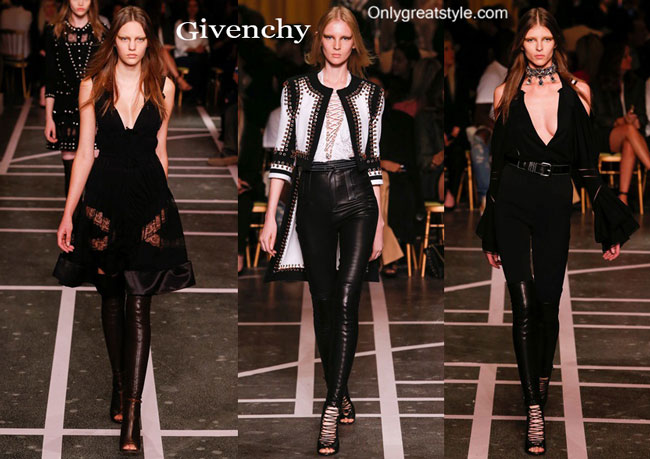 Givenchy spring summer 2015 womenswear fashion clothing