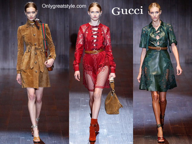 Gucci spring summer 2015 womenswear fashion clothing