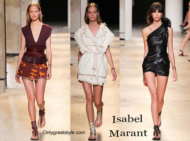 Isabel Marant spring summer 2015 womenswear fashion clothing