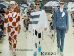 Kenzo fashion clothing spring summer 20151