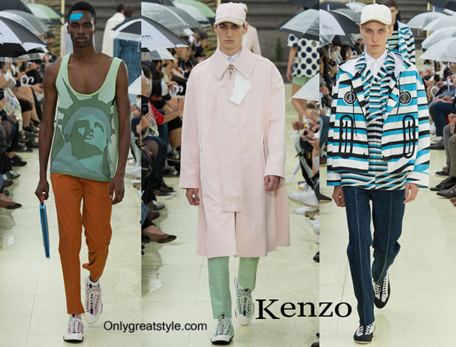 Kenzo spring summer 2015 menswear fashion clothing