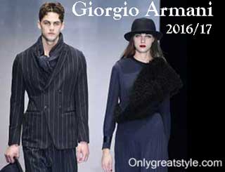 Giorgio Armani fall winter 2016 2017 for women men