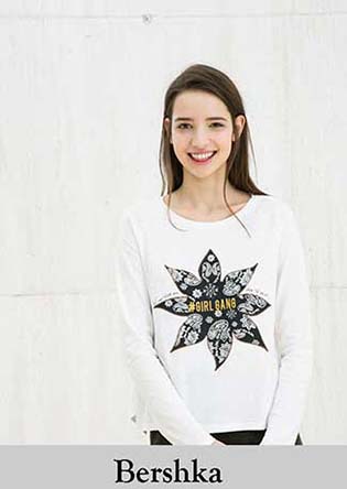 Bershka t shirts winter 2016 for women and girls 11