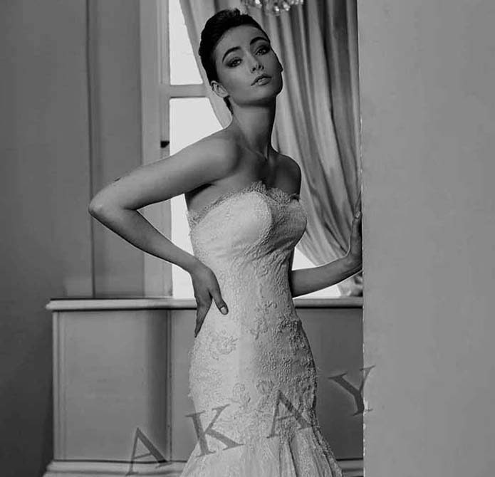 Akay wedding spring summer 2016 bridal look 27