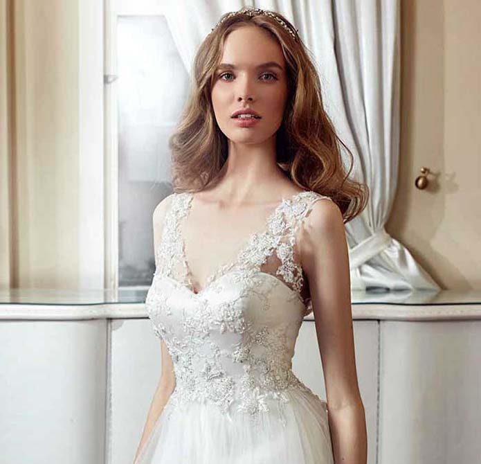 Akay wedding spring summer 2016 bridal look 43