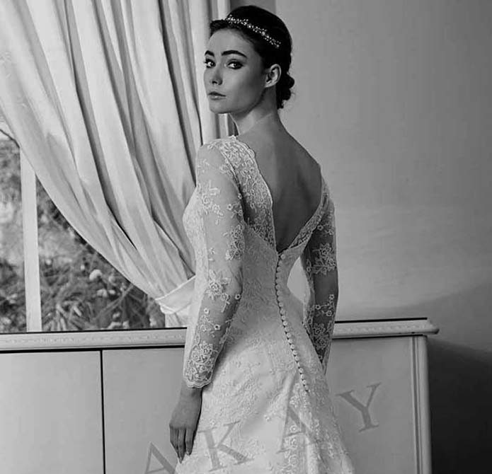 Akay wedding spring summer 2016 bridal look 58