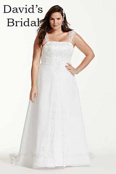 David’s Bridal wedding spring summer 2016 curvy 15