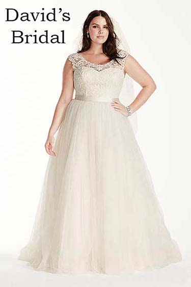 David’s Bridal wedding spring summer 2016 curvy 25