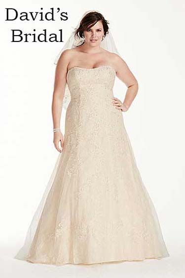 David’s Bridal wedding spring summer 2016 curvy 27