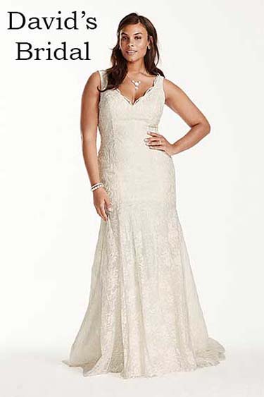 David’s Bridal wedding spring summer 2016 curvy 28