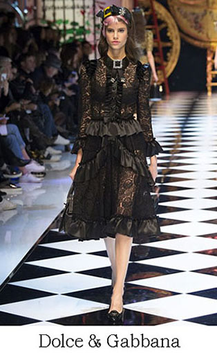 Brand Dolce Gabbana Style Fall Winter 2015 2016 Look 21