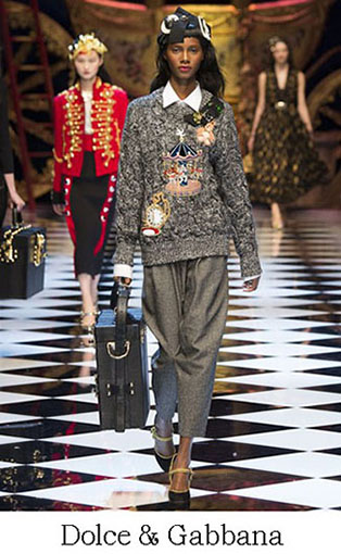 Brand Dolce Gabbana Style Fall Winter 2015 2016 Look 28