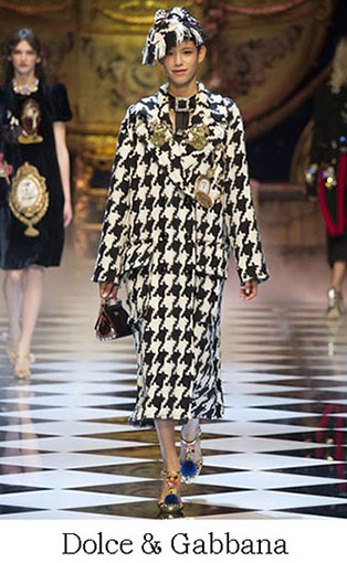 Brand Dolce Gabbana Style Fall Winter 2015 2016 Look 4