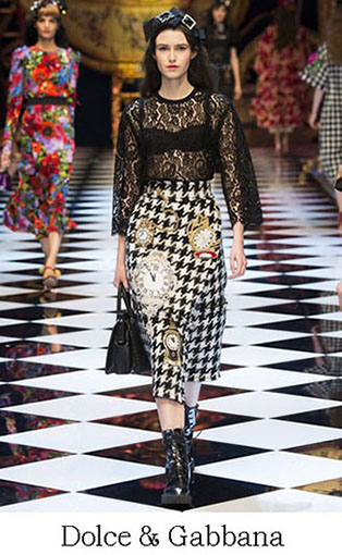 Brand Dolce Gabbana Style Fall Winter 2015 2016 Look 45