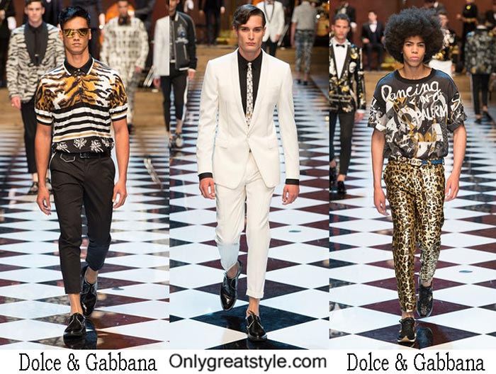 Dolce Gabbana Spring Summer 2017 Brand Style Men