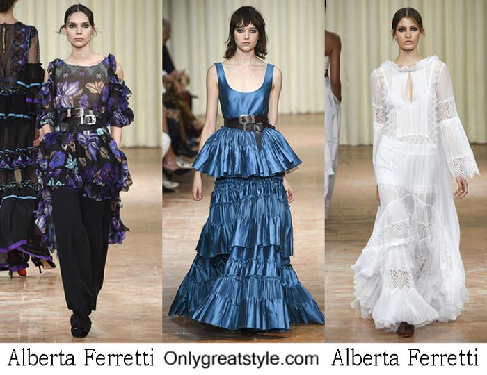 Alberta Ferretti Spring Summer 2017 Fashion Clothing For Women