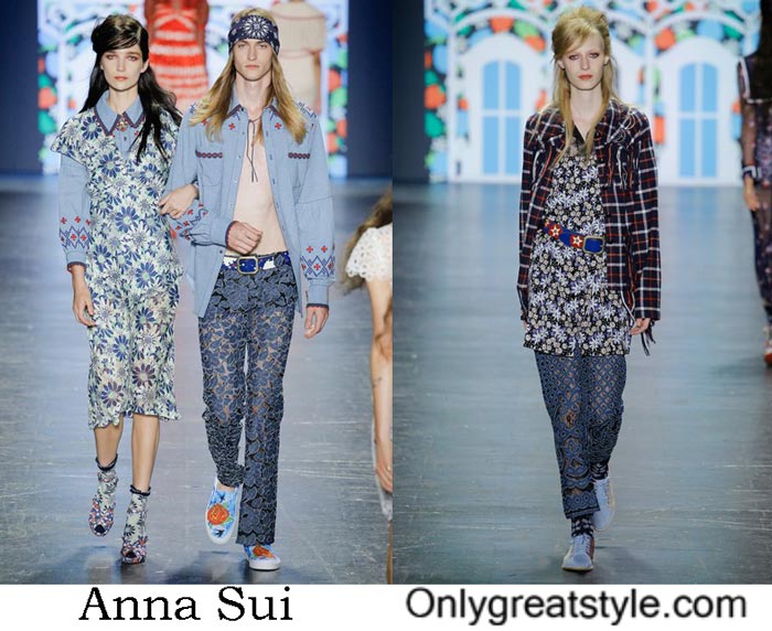 Anna Sui Spring Summer 2017 Women's Lifestyle