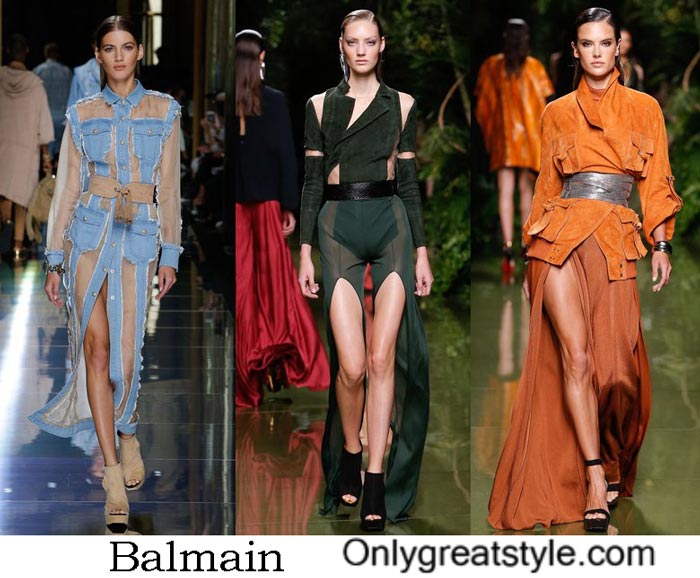 Balmain Spring Summer 2017 Women's Clothing