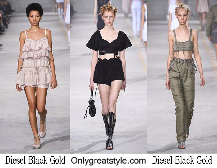 Diesel Black Gold Spring Summer 2017 Fashion Show For Women