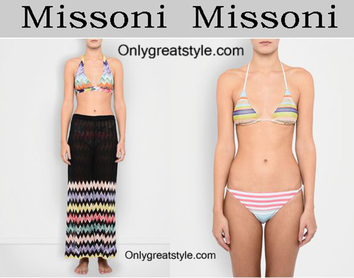 Bikinis Missoni Summer 2017 Catalog Swimwear