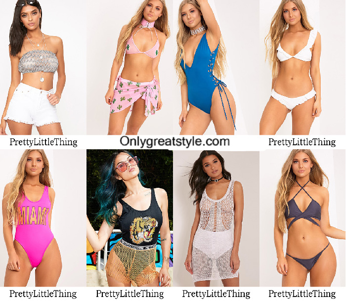 Bikinis PrettyLittleThing Summer 2017 Catalog Swimwear