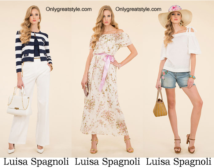 Fashion Luisa Spagnoli Spring Summer 2017 Catalog