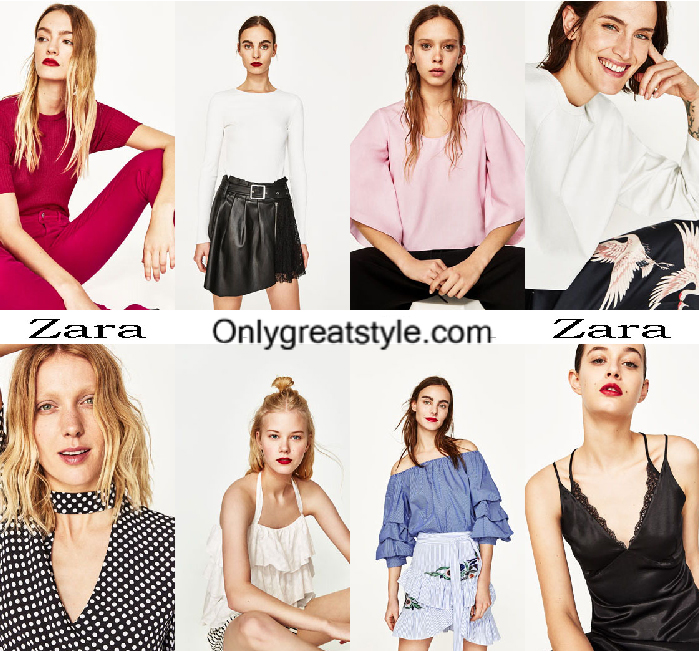 Sales Zara Summer 2017 Fashion Clothing Catalog