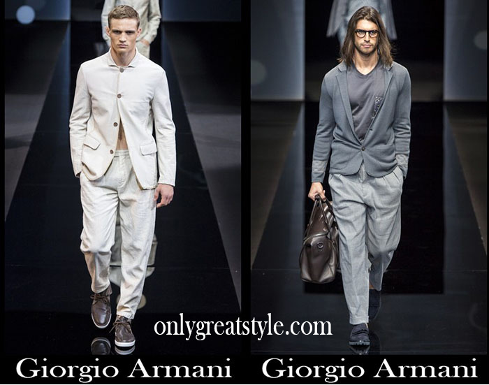 Brand Giorgio Armani Spring Summer 2017 For Men
