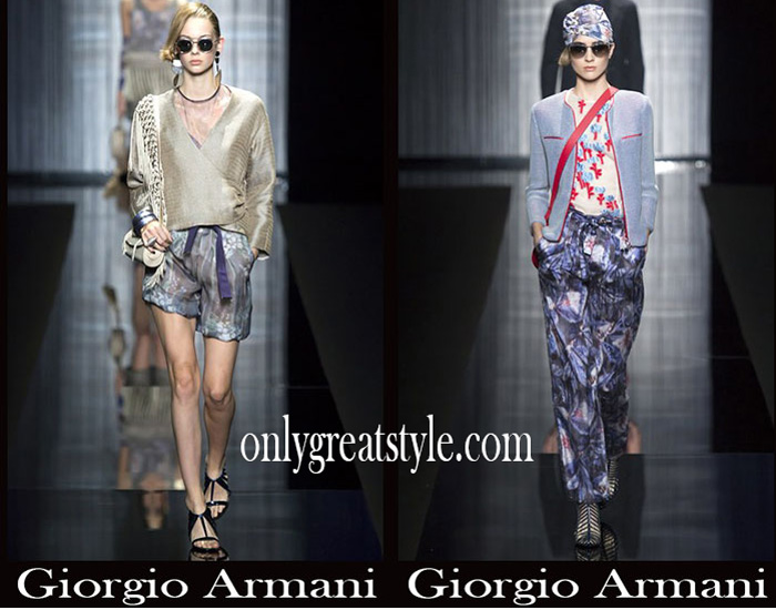 Fashion Giorgio Armani Spring Summer 2017 Catalog