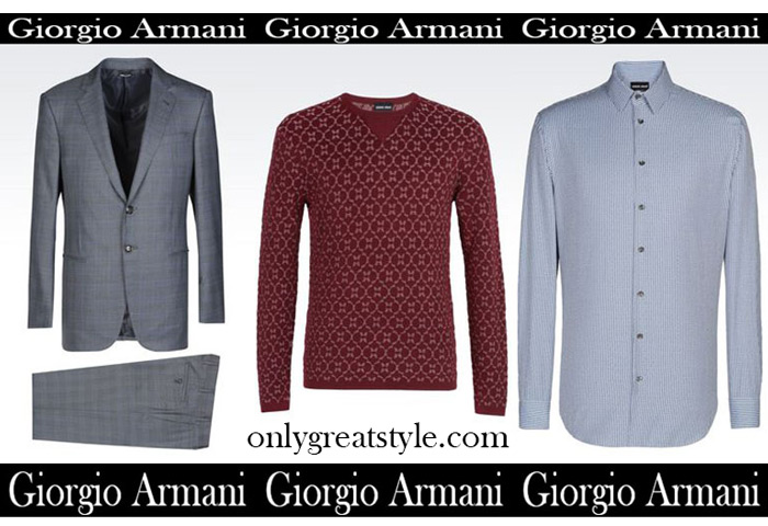 Sales Giorgio Armani Summer 2017 Clothing For Men