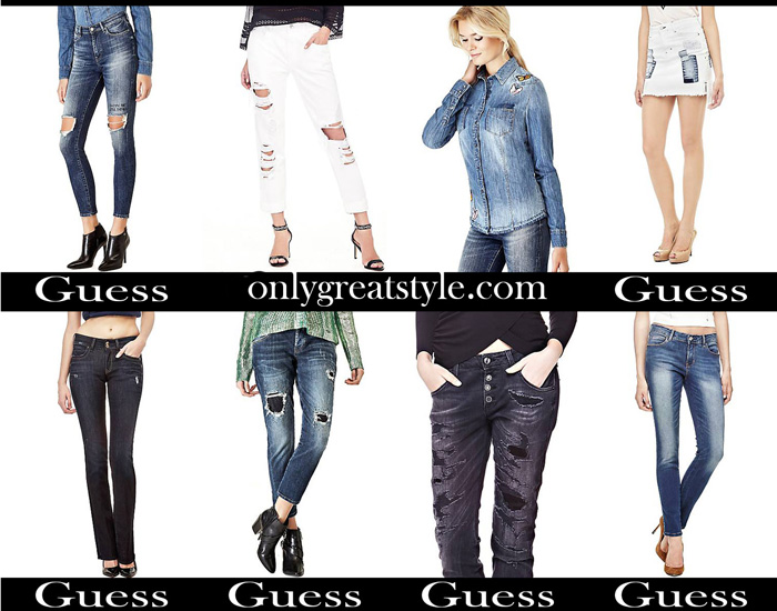 Denim Guess Fall Winter 2017 2018 Women Jeans