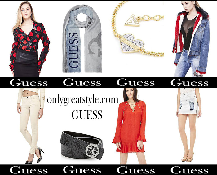 Fashion Guess Fall Winter 2017 2018 Clothing Women