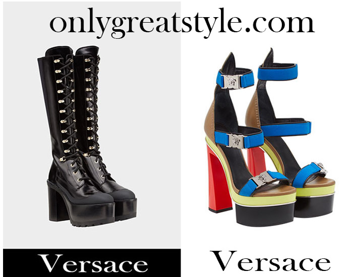 New Versace Shoes Fall Winter 2017 2018 For Women