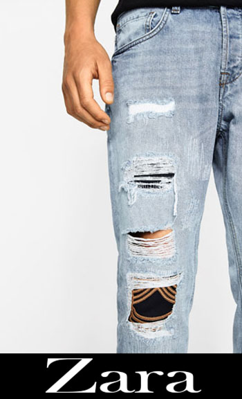 Zara Ripped Jeans Fall Winter Men 1