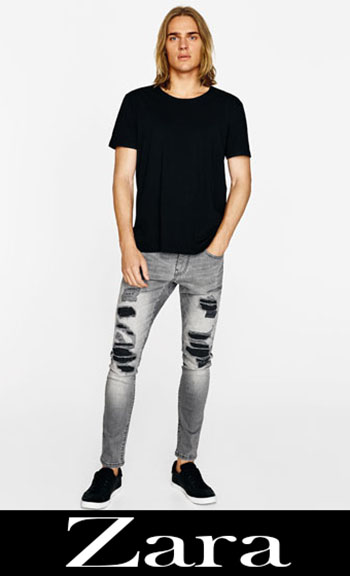 Zara Ripped Jeans Fall Winter Men 5