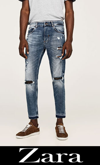 Zara Ripped Jeans Fall Winter Men 7